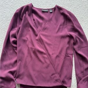 Halogen Burgundy Blouse